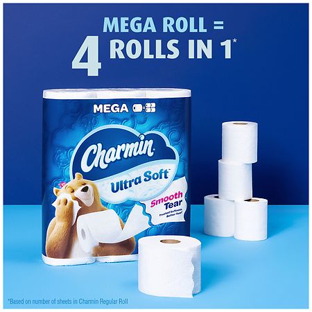 Walgreens Mega Super Soft Bathroom Tissue