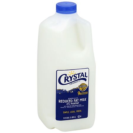 Crystal Creamery Milk, 2% Reduced Fat | Walgreens