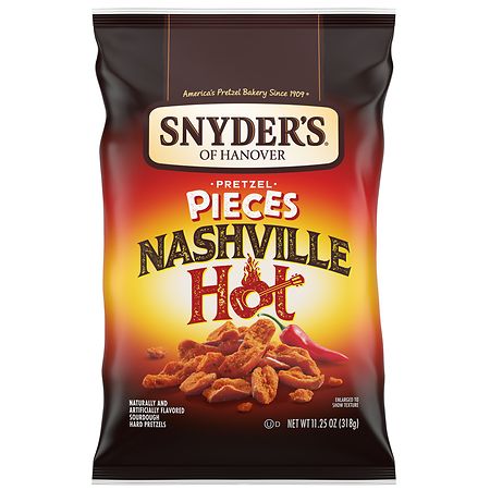 Snyder's Pretzel Pieces Nashville Hot