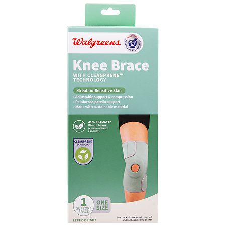  Hinged Knee Wrap Dual Pivot Beige Extra Small : Health &  Household