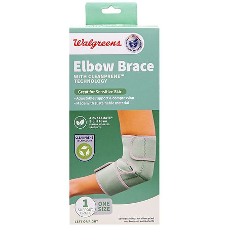 Walgreens Cleanprene Elbow Brace One Size
