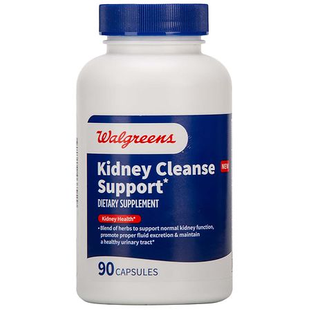 Walgreens Kidney Cleanse Support Supplement Capsules