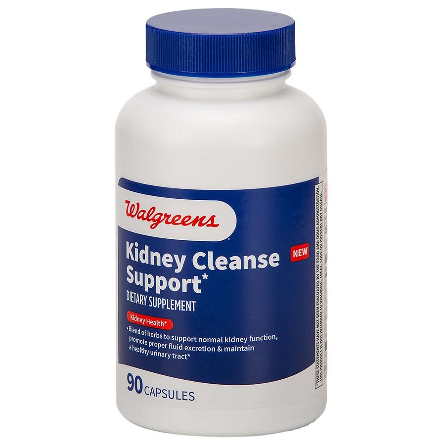 Walgreens Kidney Cleanse Support Supplement Capsules (45 days) Walgreens