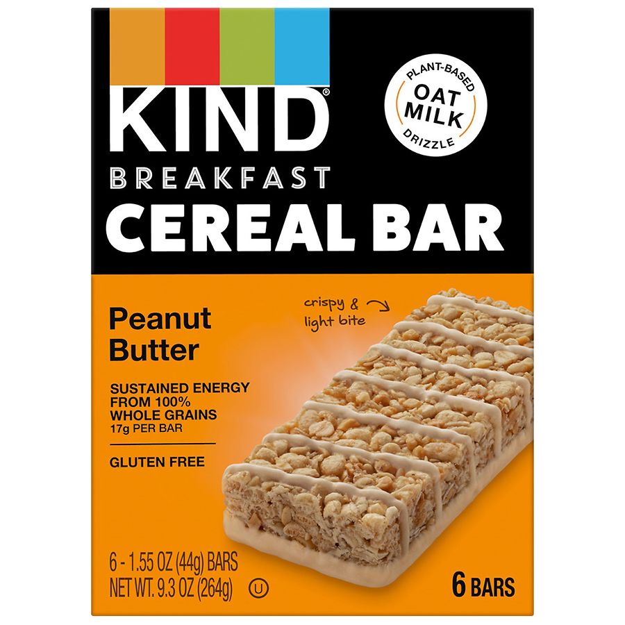 Photo 1 of Kind Cereal Bars Peanut Butter**bundle of 3** **nonrefrundable**exp 04/03/2024