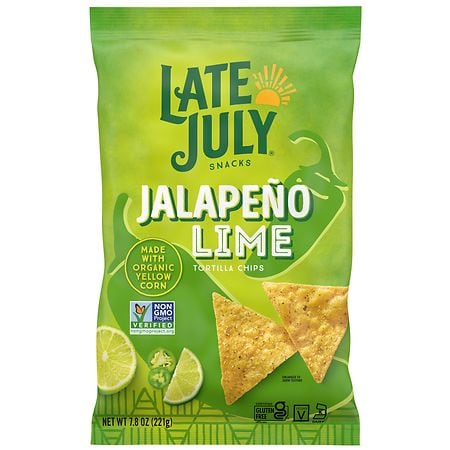 Late July Tortilla Chips Jalapeno Lime