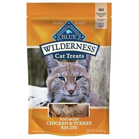 Blue Buffalo Wilderness Cat Treats Chicken & Turkey Recipe
