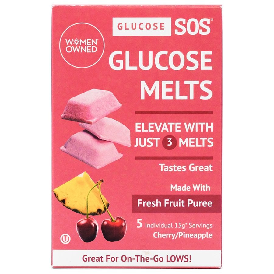 Glucose SOS Oral Melts Cherry/ Pineapple