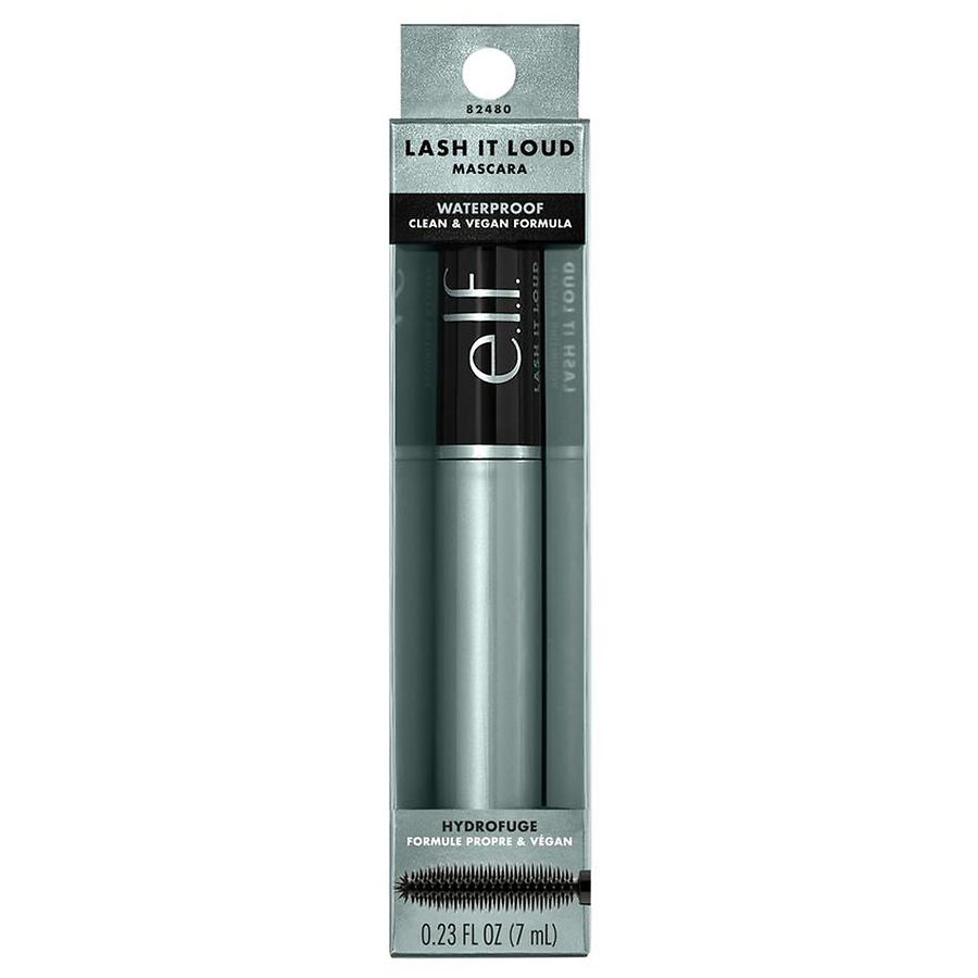 e.l.f. Lash It Loud Waterproof Mascara Black Walgreens