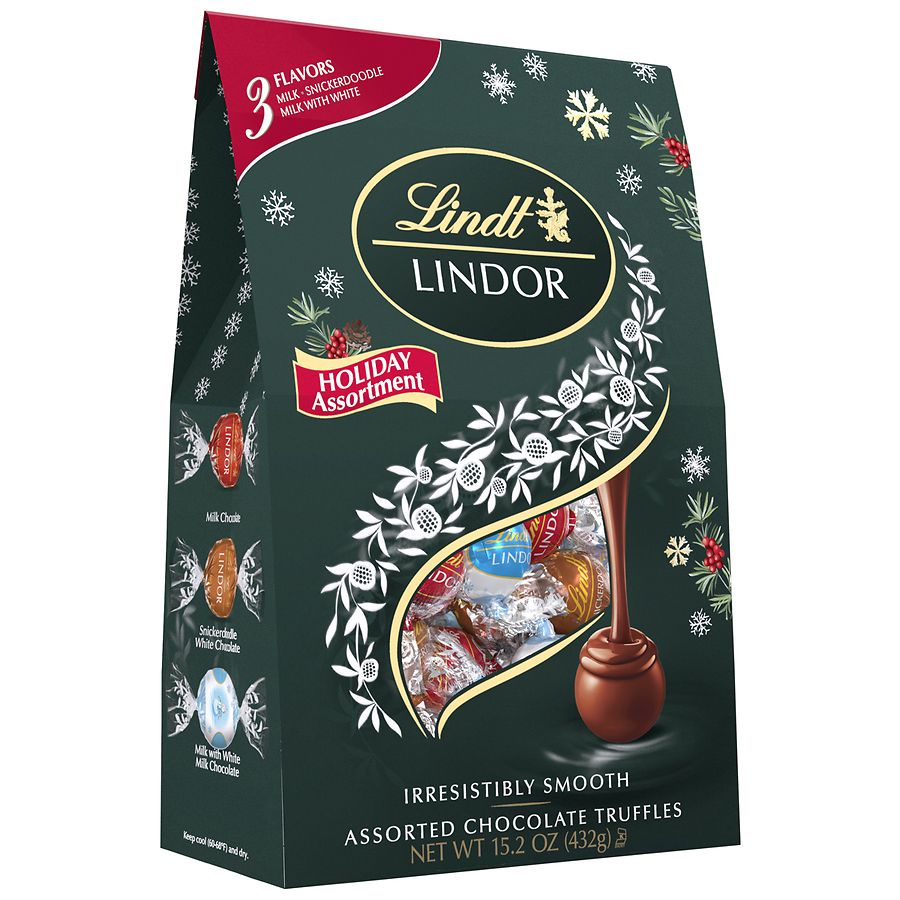 Milk Chocolate LINDOR Gift Box (12-pc, 5.1 oz)