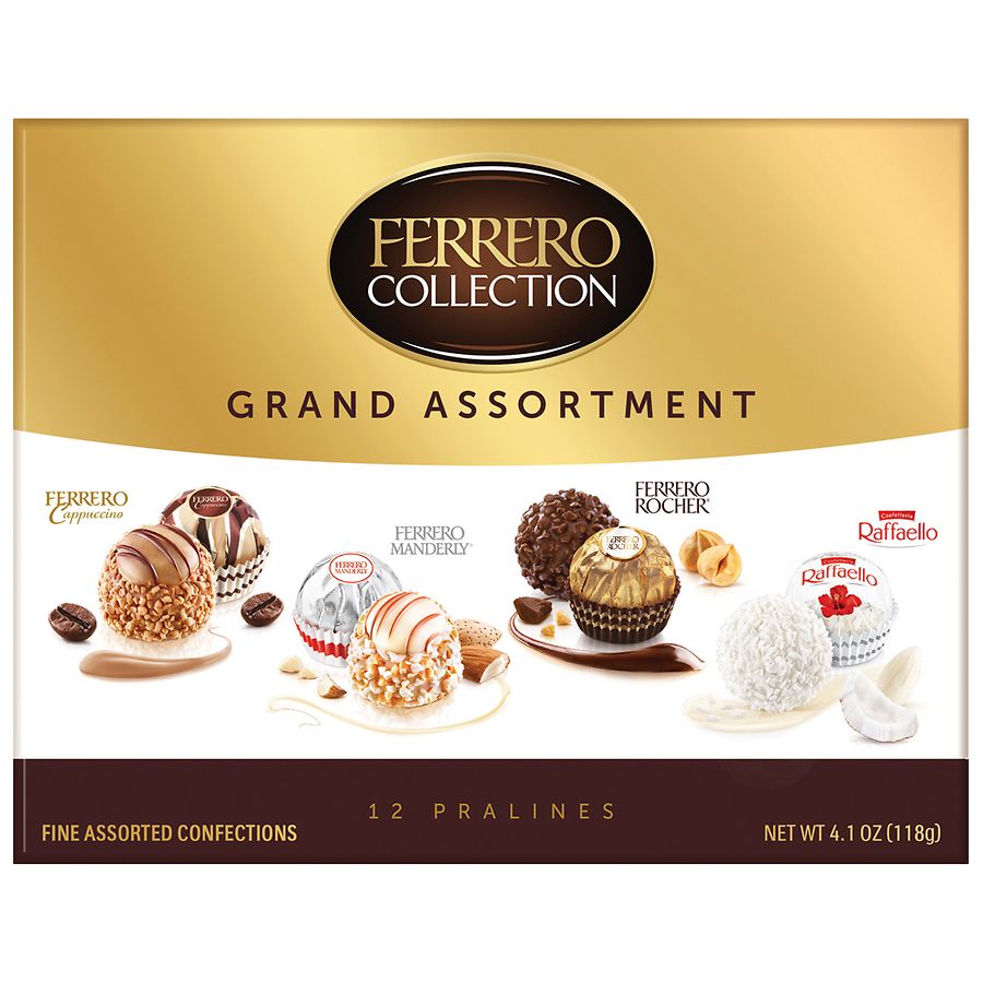 Ferrero Grand Ferrero Rocher Chocolate, 3.5 Ounce