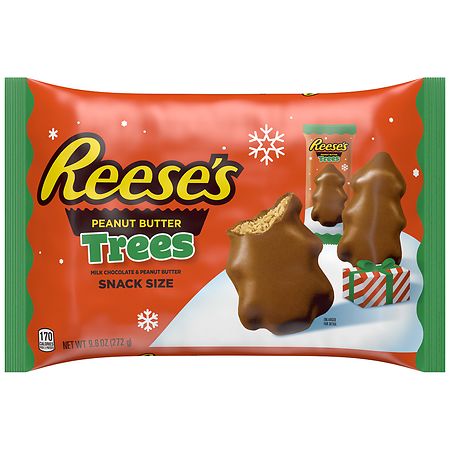 Reese's Peanut Butter, Assorted, Snack Size Shapes 9 oz, Shop
