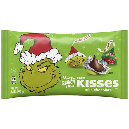 Hershey's Kisses How The Grinch Stole Milk Chocolate Kisses