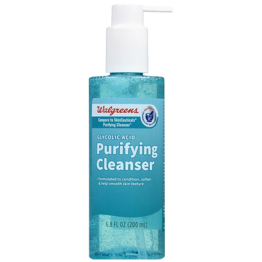 Walgreens Glycolic Acid Purifying Cleanser Walgreens