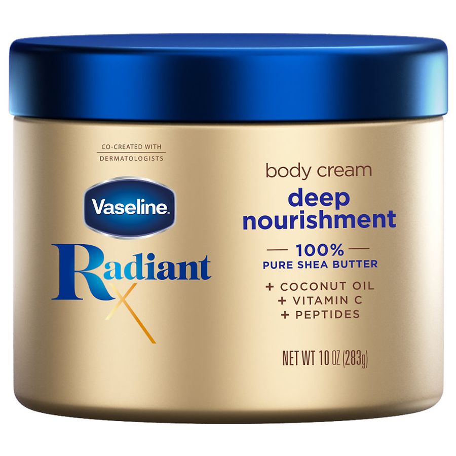 Vaseline Radiant X Deep Nourishment Body Cream Walgreens