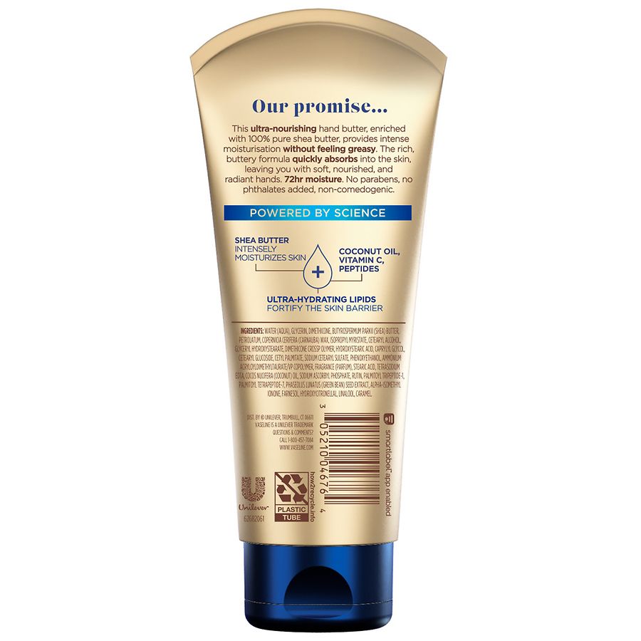 Vaseline Radiant X Deep Nourishment Hand Butter | Walgreens