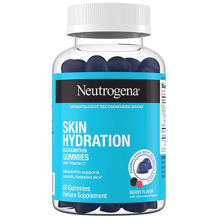 Neutrogena Skin Hydration Astaxanthin Gummies Berry