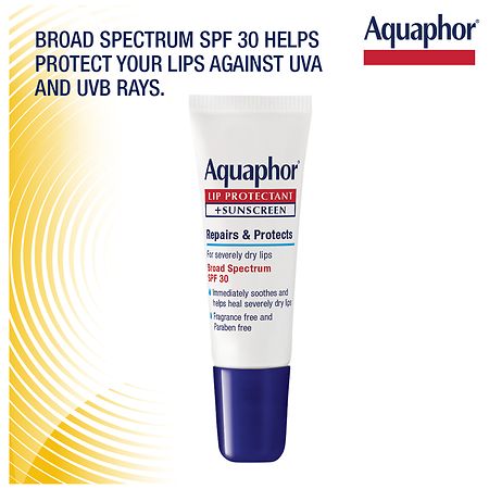 Aquaphor Lip Protectant + Sunscreen