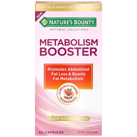 Nature's Bounty Optimal Solutions Metabolism Booster Capsules