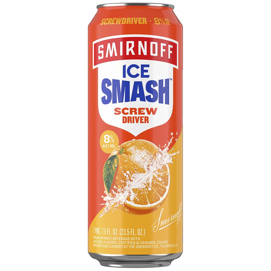 Smirnoff Ice Smash Premium Malt Beverage Screwdriver | Walgreens