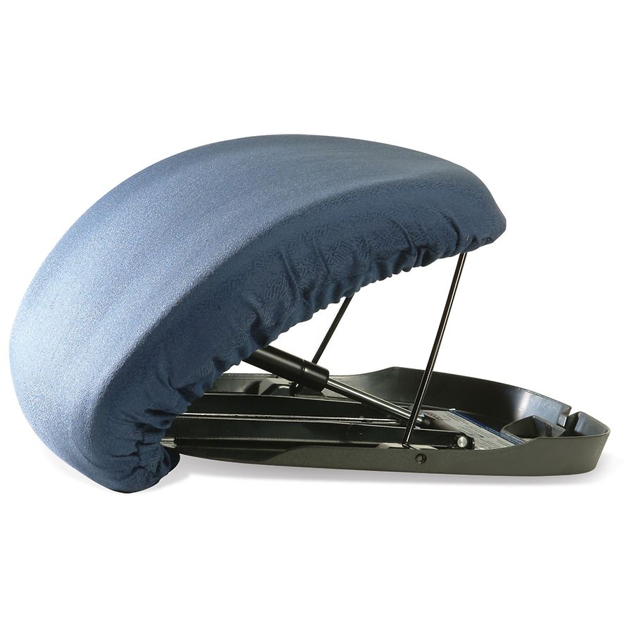 Carex Memory Foam Seat Cushion for Kitchens, Offices, Cars and Outdoors,  Navy Blue