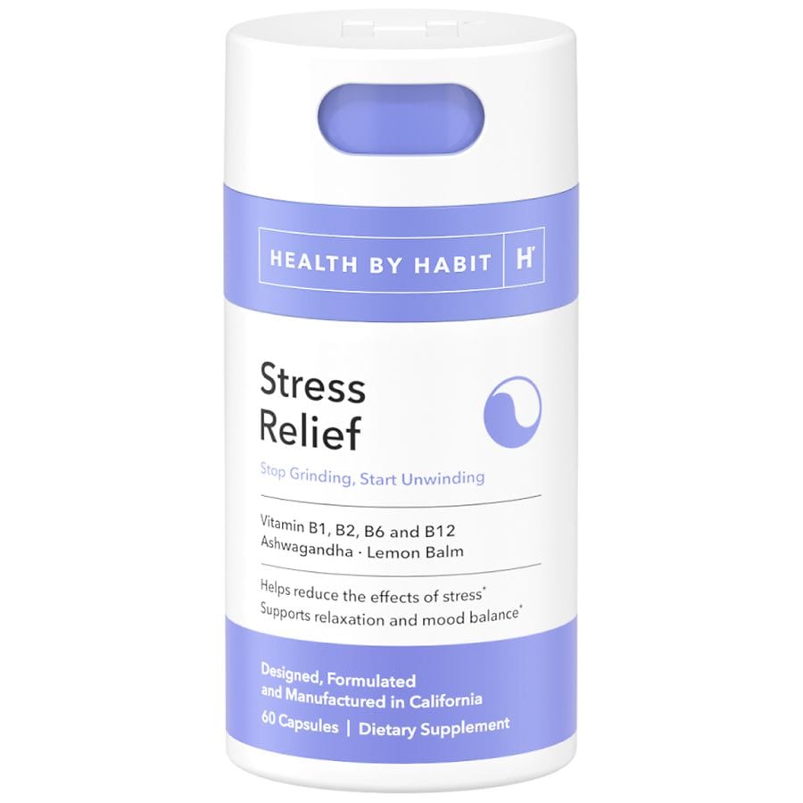 HEALTH BY HABIT Stress Relief Walgreens(01)