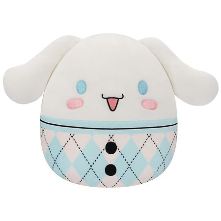 Squishmallows Sanrio Hello Kitty Wearing Plaid Plush 10 Inch Pink