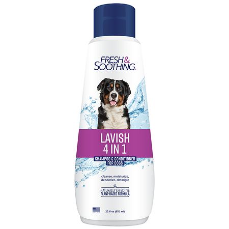 Fresh & Soothing Lavish 4 in 1 Dog Shampoo & Conditioner