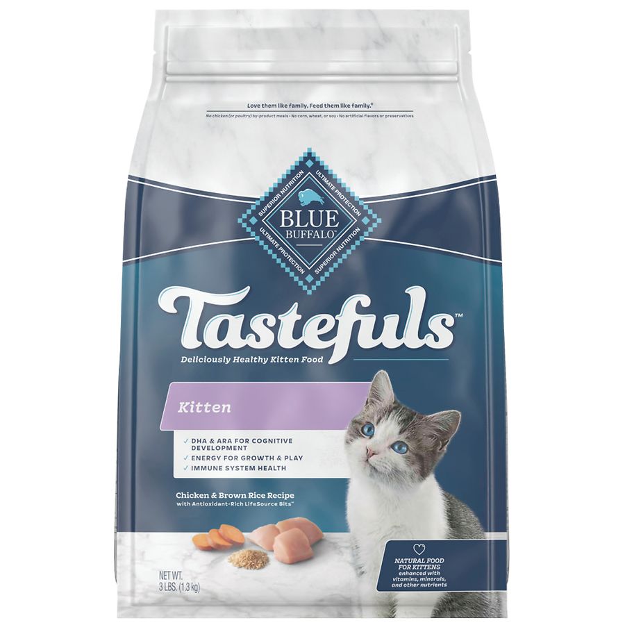 Blue Buffalo Tastefuls Kitten Dry Food Chicken & Brown Rice | Walgreens