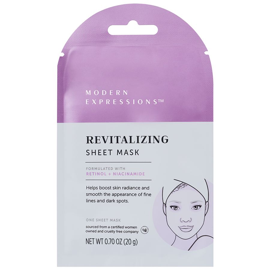 Modern Expressions Revitalizing Sheet Mask Walgreens