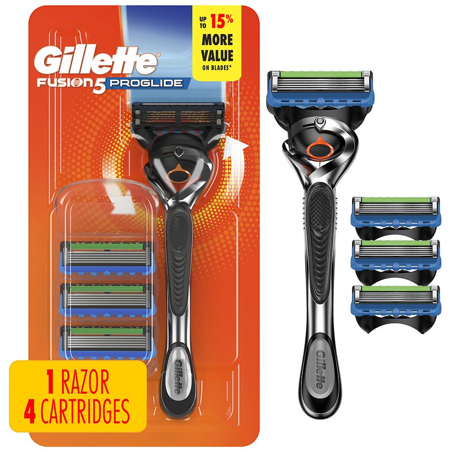 Gillette ProGlide Shaving Razor for Men 5-Blade Black