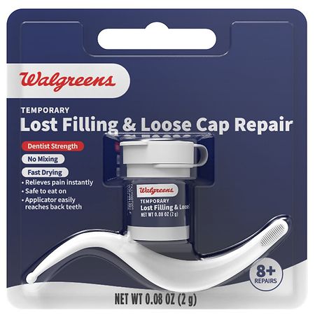 Walgreens Temporary Lost Filling & Loose Cap Repair