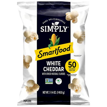 Smartfood Simply Popcorn White Cheddar