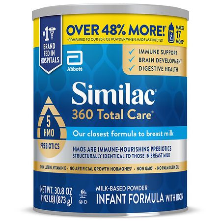 Similac 360 Total Care Infant Formula with Iron