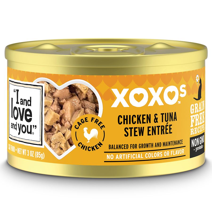"I and love and you" XOXOs Cat Food Walgreens