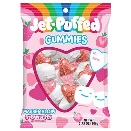 Jet-Puffed Has Heart-Shaped Strawberry Marshmallows to Complete