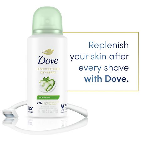 DOVE : Advanced Care - Déodorant spray anti-transpirant - chronodrive