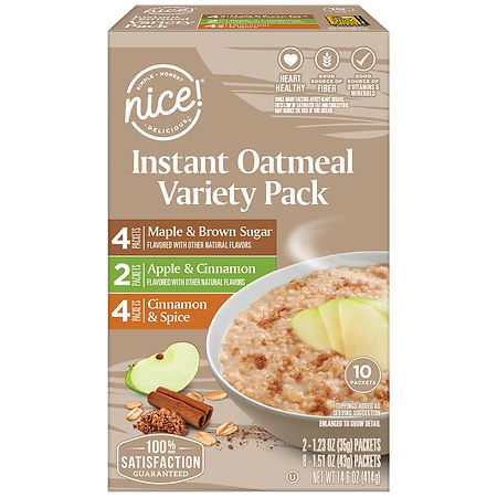Nice! Instant Oatmeal Variety Pack