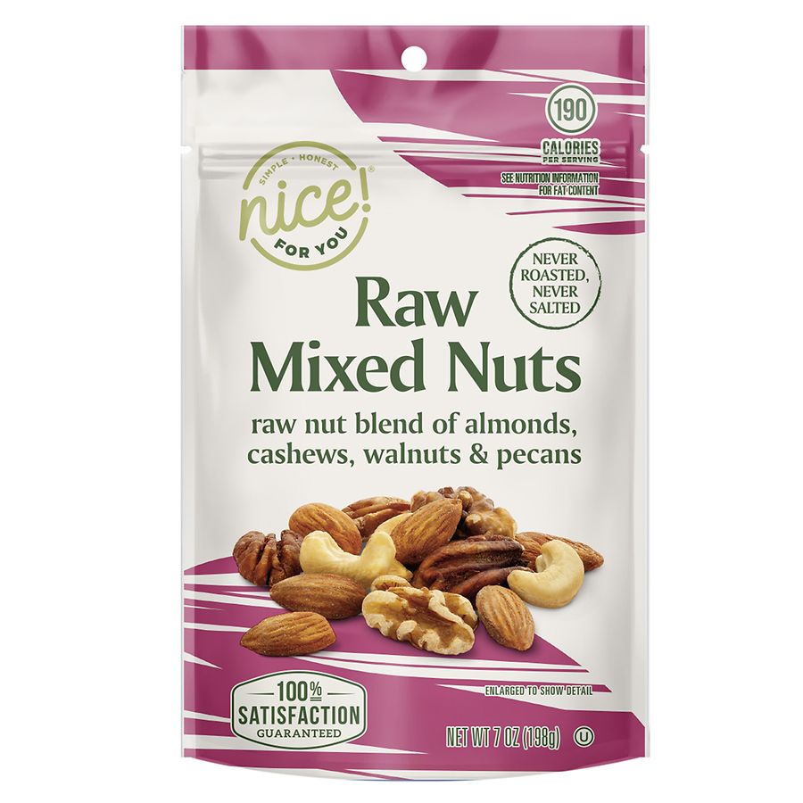 Nice! Raw Mixed Nuts Walgreens