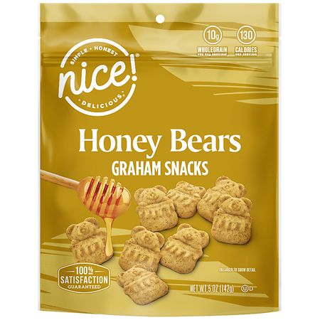 Nice! Honey Bears Graham Snacks