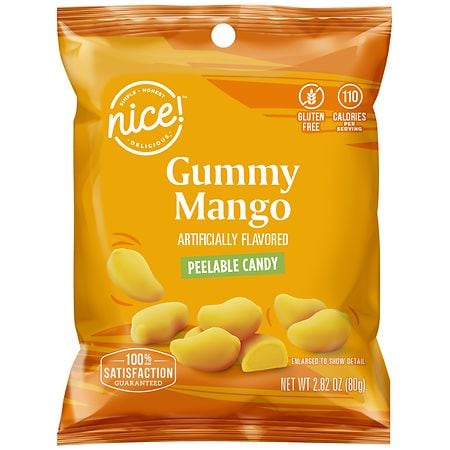 Nice! Gummy Mango Peelable Candy