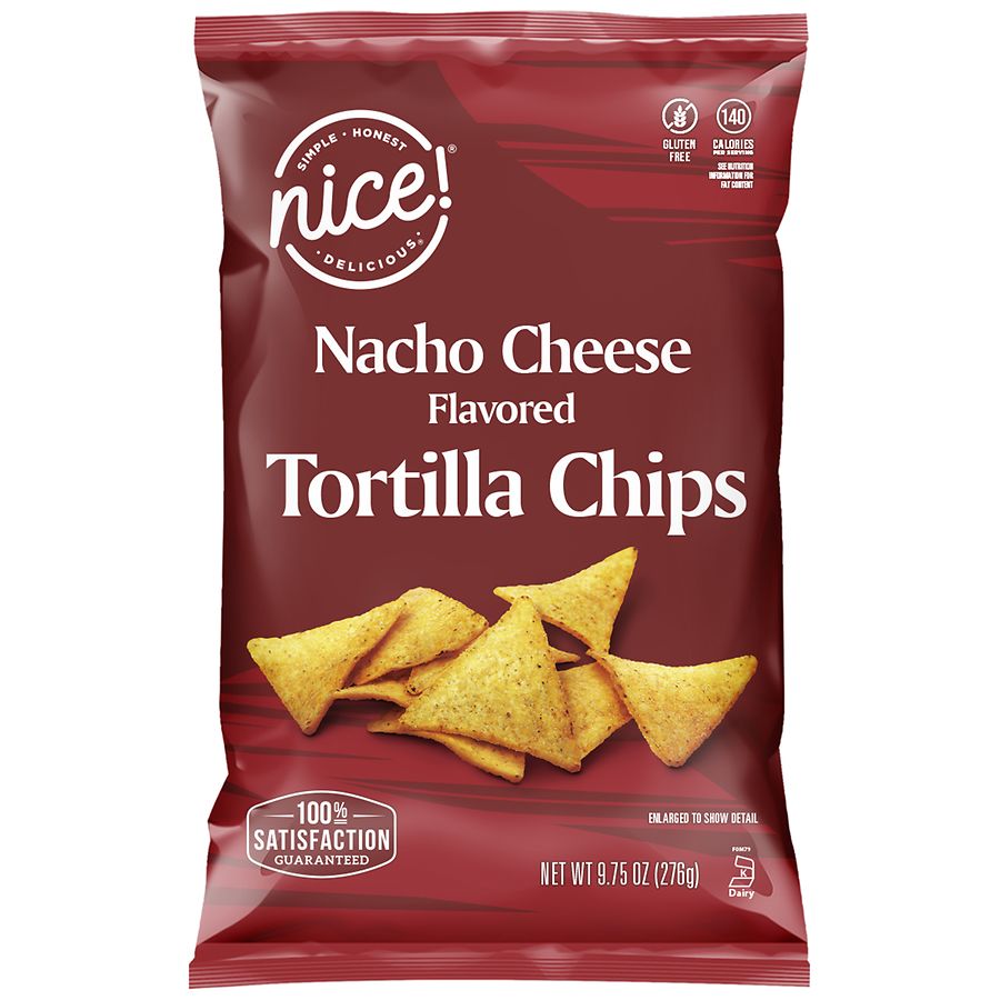 Nice! Tortilla Chips Nacho Cheese Walgreens