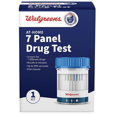 Walgreens At-Home 7 Panel Drug Test