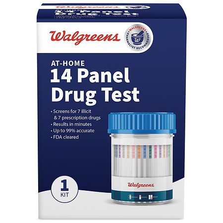 Walgreens At-Home 14 Panel Drug Test