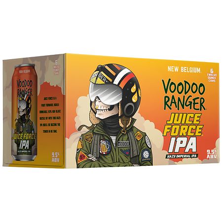 New Belgium Voodoo Ranger Juice Force Hazy Imperial IPA Beer