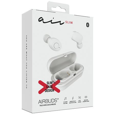Airbuds Air Slim True Wireless Earbuds White