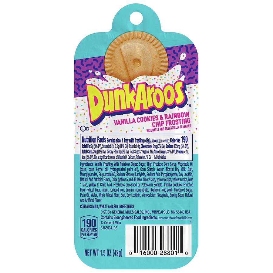 Dunkaroos Cookies Vanilla