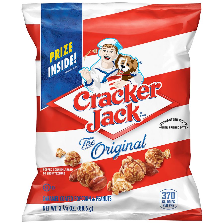 Cracker Jack The Original Caramel Coated Popcorn & Peanuts Walgreens