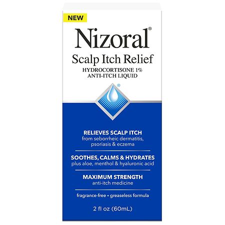 Nizoral Scalp Itch Relief Fragrance Free