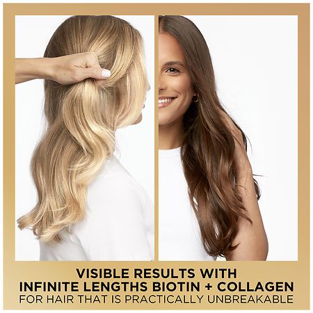 Pantene Pro-V Miracles Infinite Lengths Biotin + Collagen Sulfate-Free  Shampoo