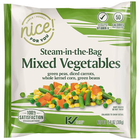 Nice! Steam-in-the-bag Mixed Vegetables